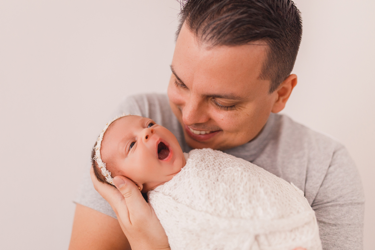 Fotografa familia Curitiba - Newborn menina 20 dias