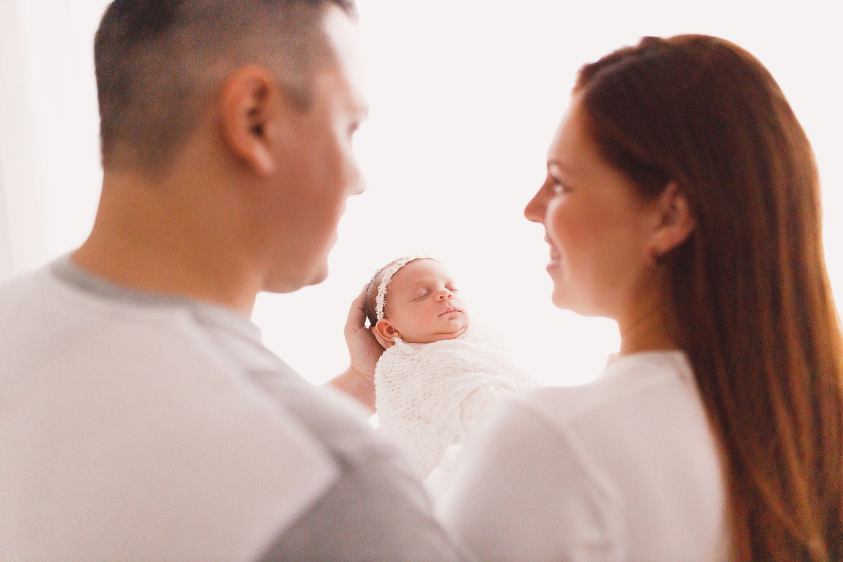 Fotografa familia Curitiba - Newborn menina 20 dias