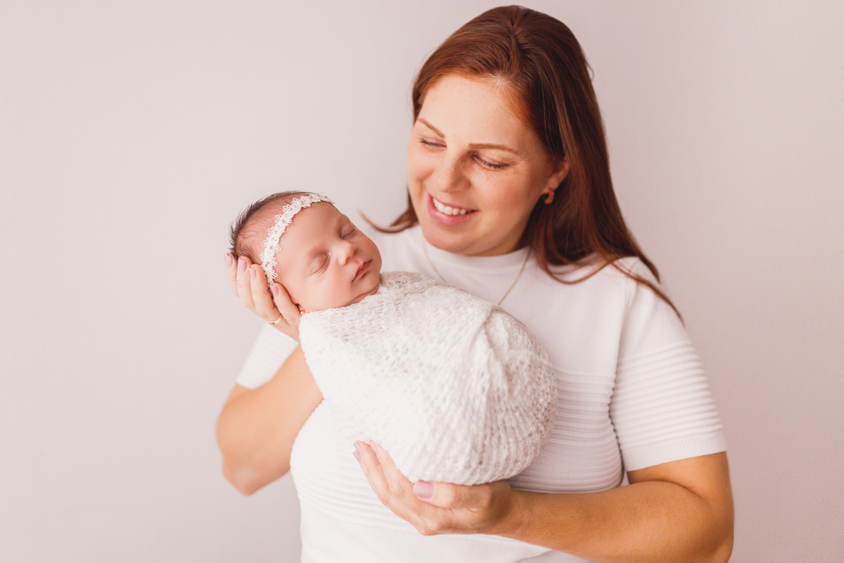 Fotografa familia Curitiba - Newborn menina 20 dias
