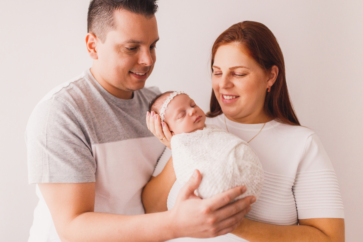 Fotografa familia Curitiba - Newborn menina 20 dias