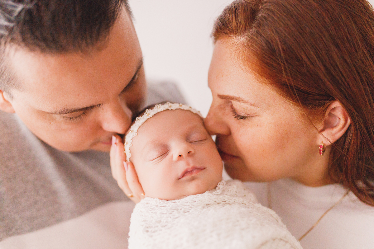 Fotografa familia Curitiba - Newborn menina 20 dias