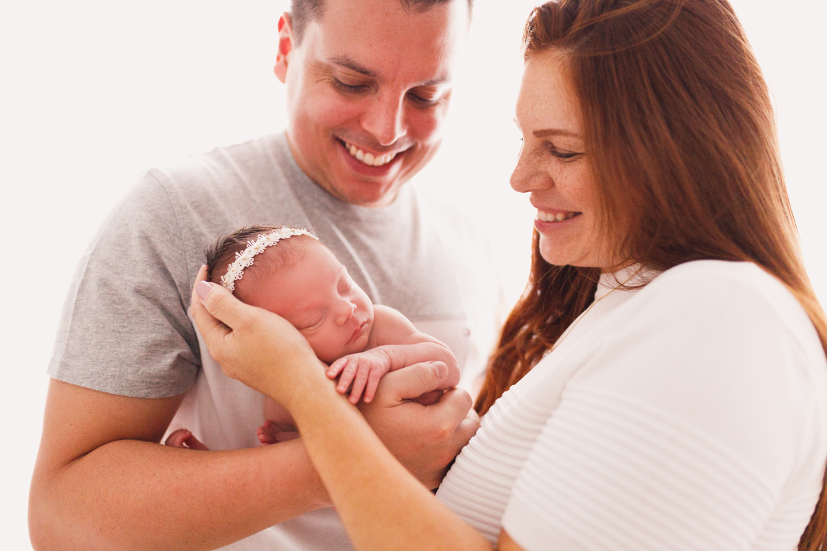 Fotografa familia Curitiba - Newborn menina 20 dias