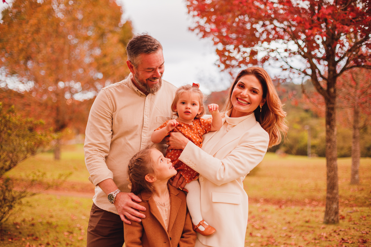 Fotografa familia Curitiba - Outono bosque tingui