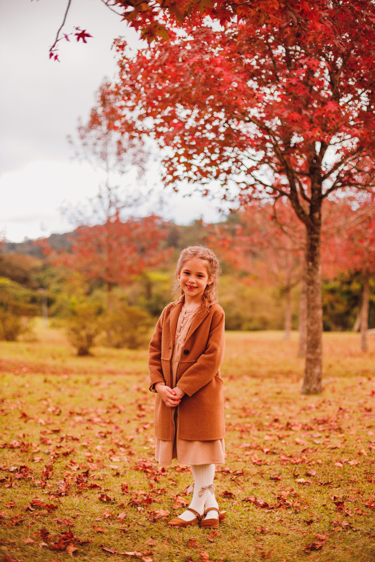 Fotografa familia Curitiba - Outono bosque tingui