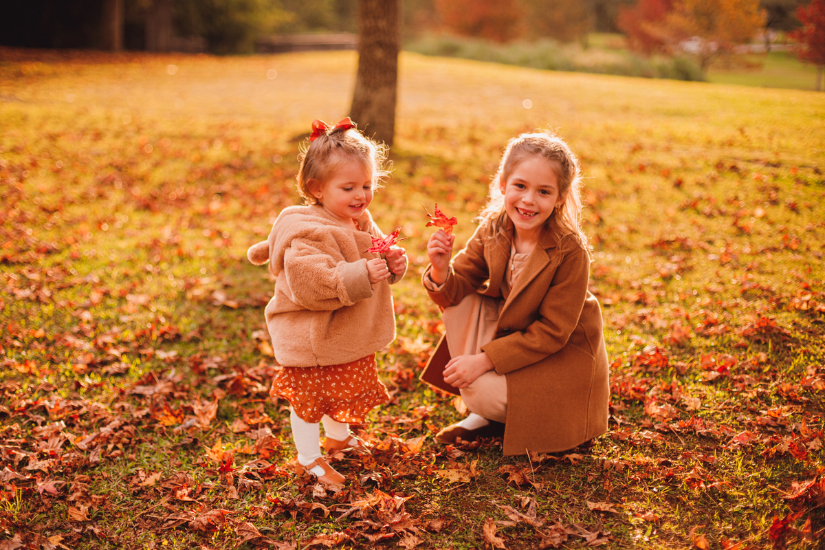 Fotografa familia Curitiba - Outono bosque tingui