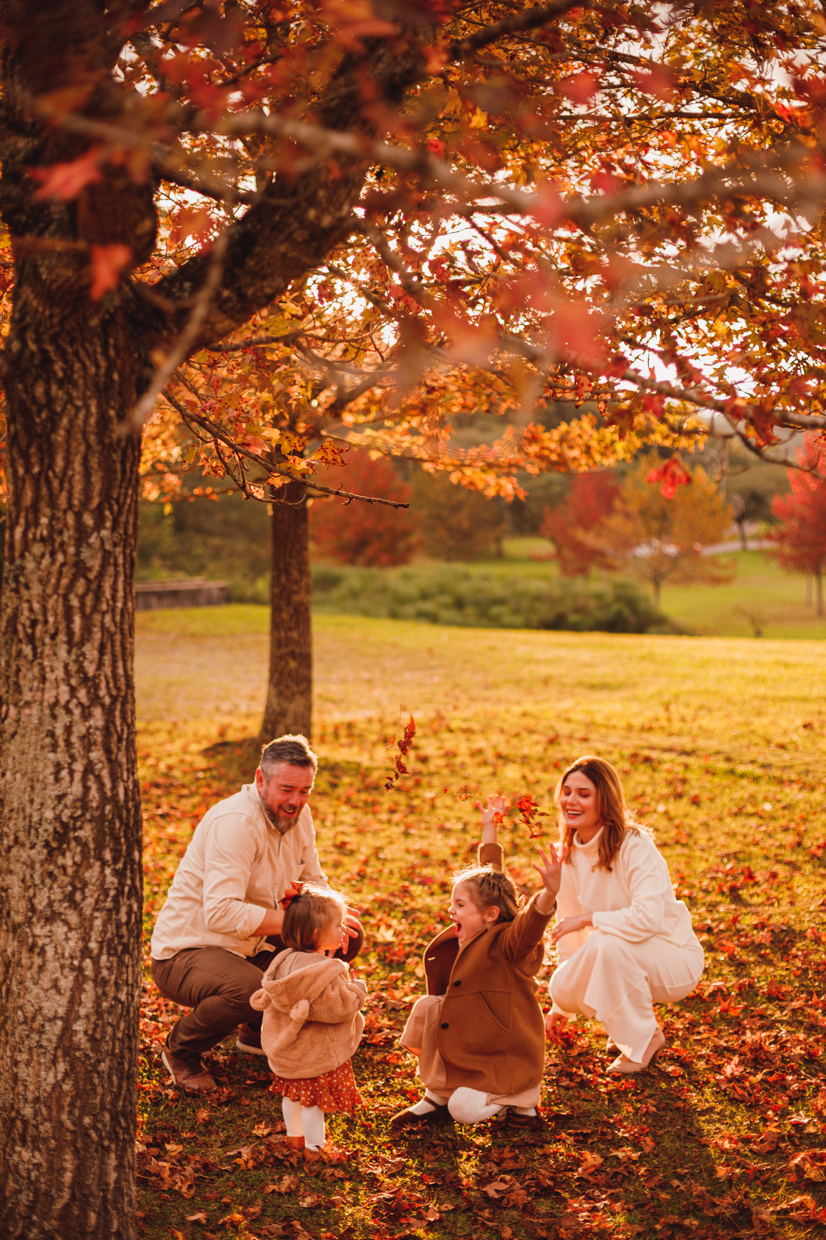 Fotografa familia Curitiba - Outono bosque tingui