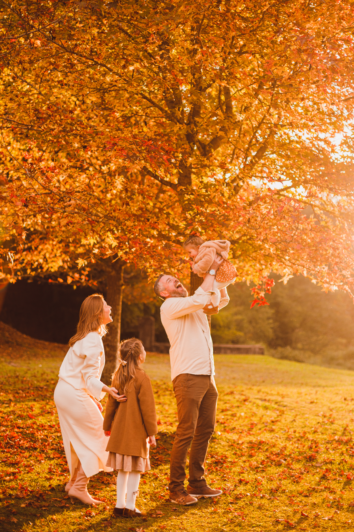 Fotografa familia Curitiba - Outono bosque tingui
