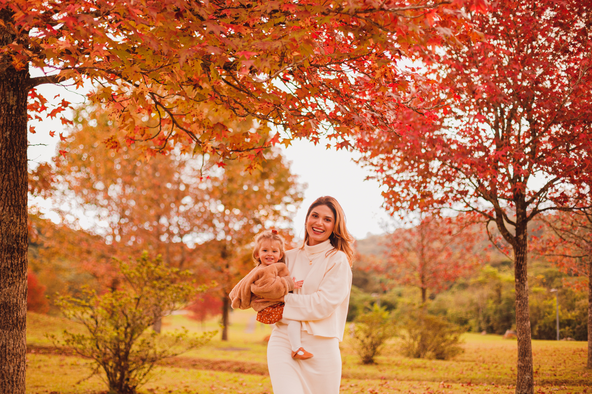 Fotografa familia Curitiba - Outono bosque tingui
