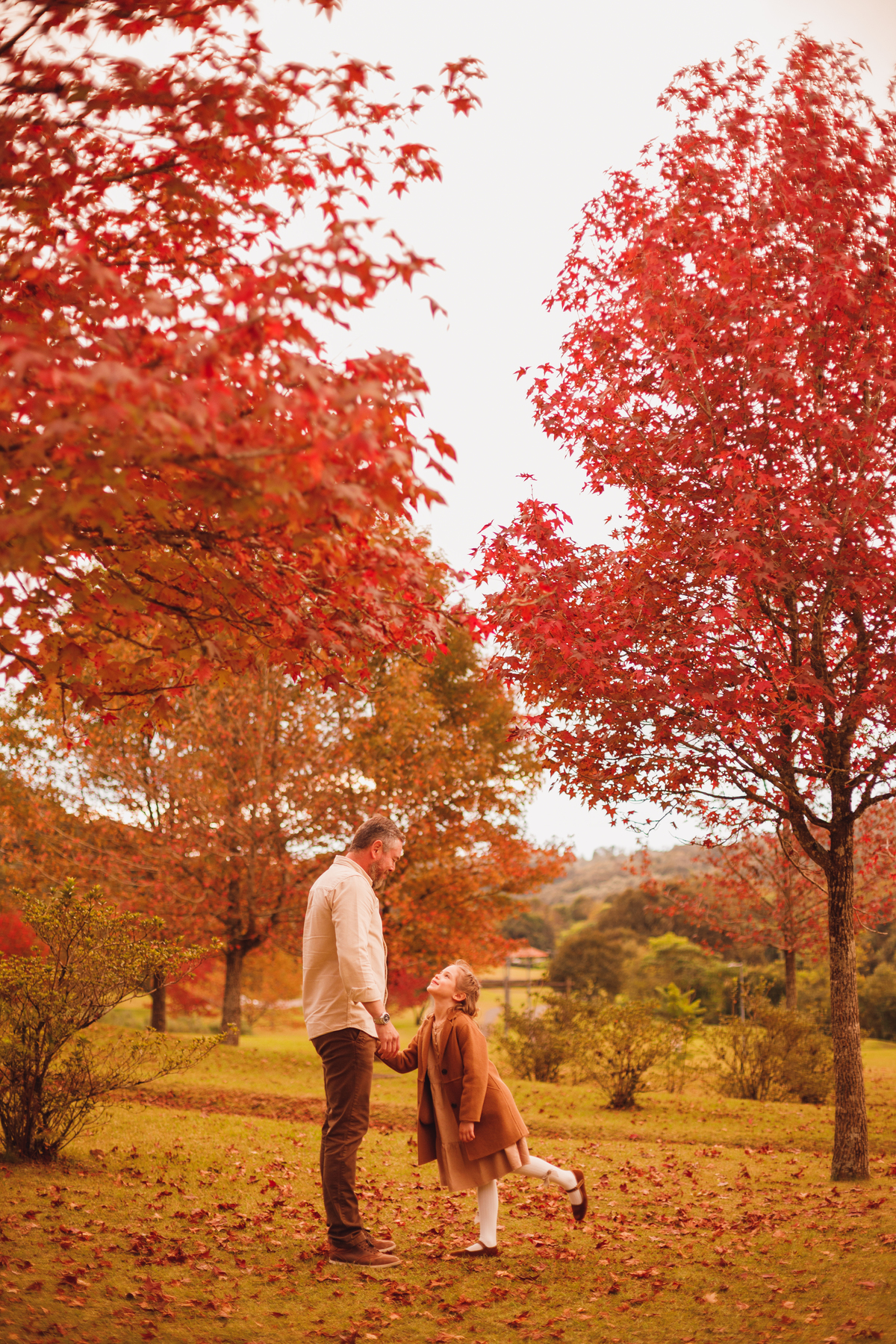 Fotografa familia Curitiba - Outono bosque tingui