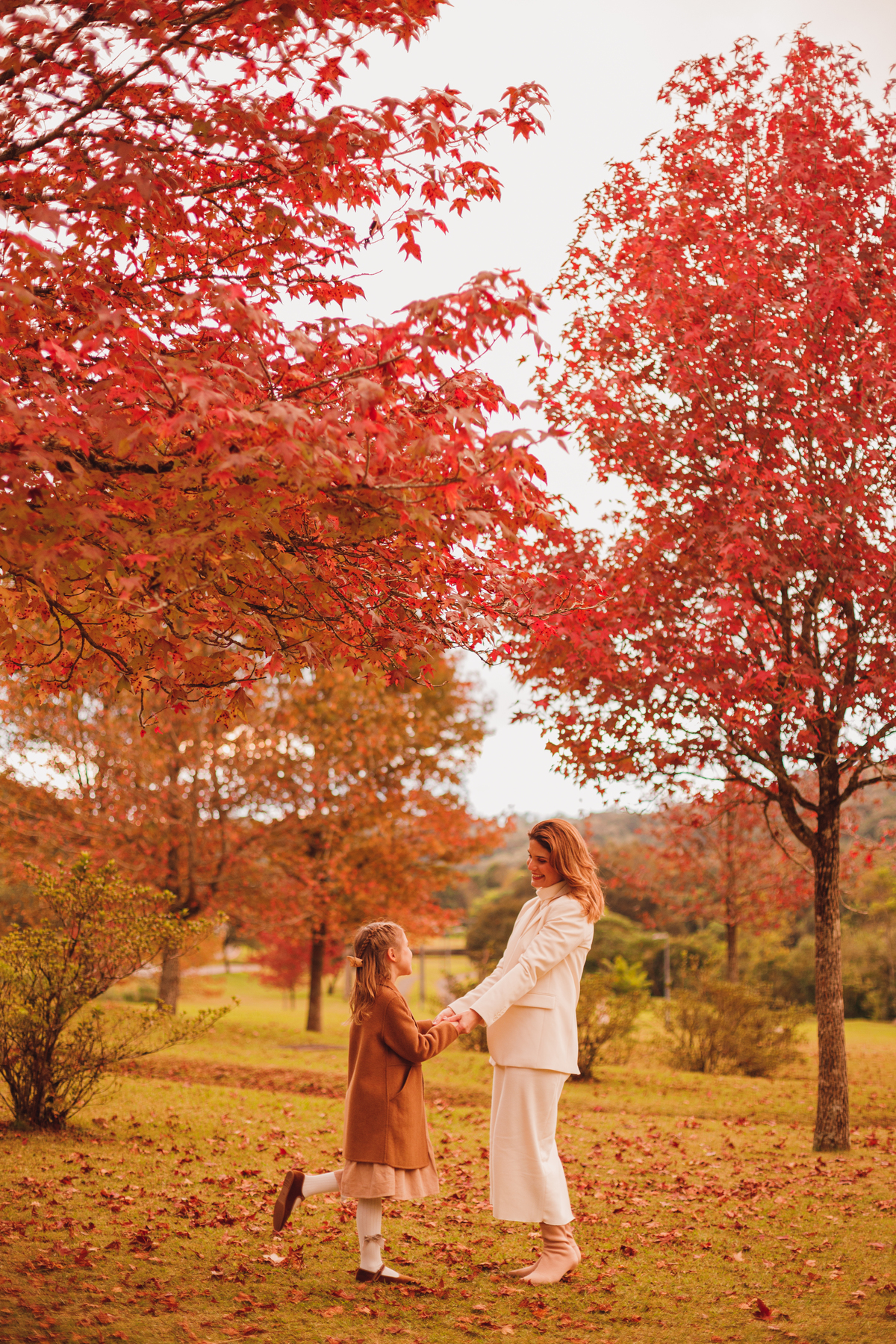 Fotografa familia Curitiba - Outono bosque tingui