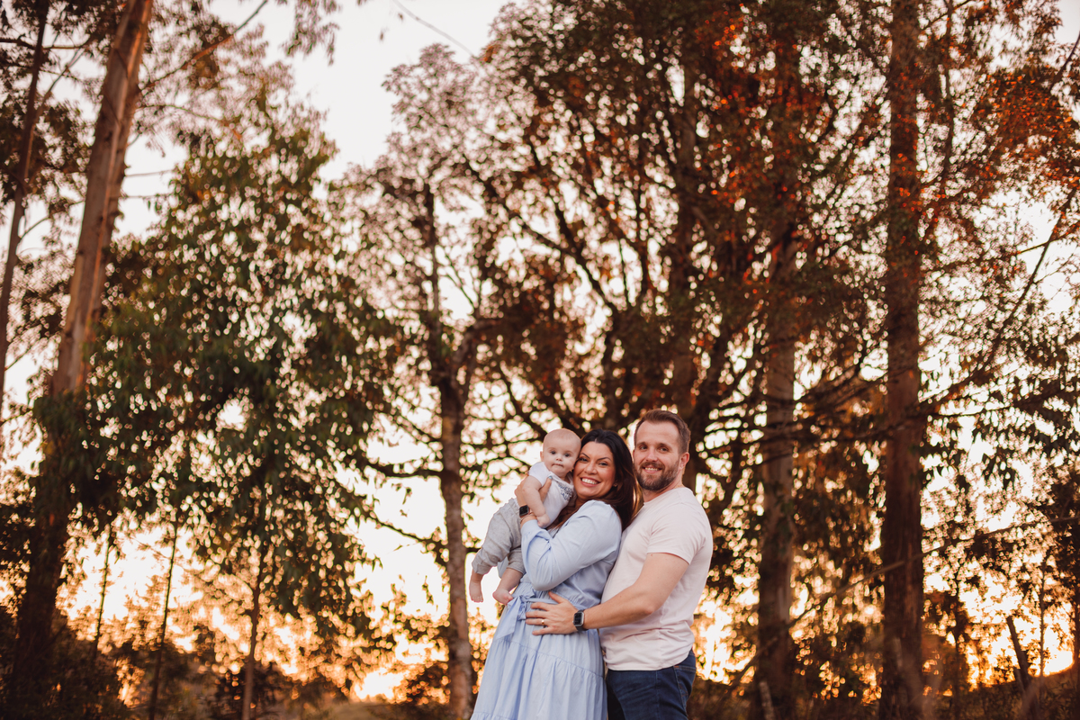 Fotografa familia Curitiba - Ensaio externo Lavandario vila lavanda 6 meses