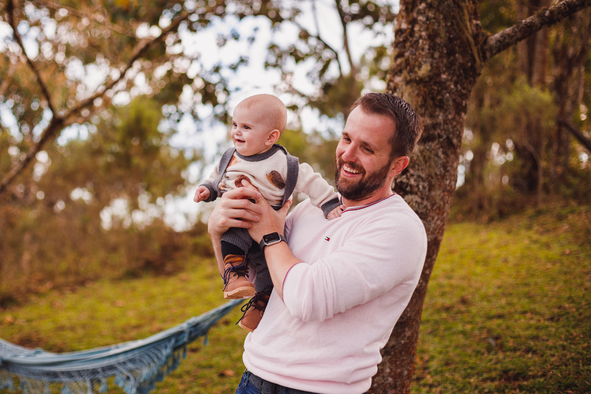 Fotografa familia Curitiba - Ensaio externo Lavandario vila lavanda 6 meses