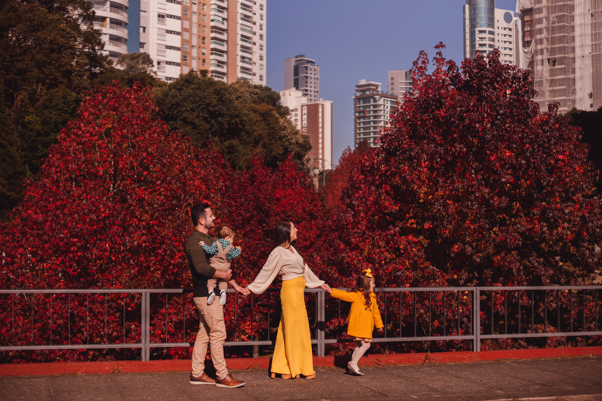 Fotografa familia Curitiba - ensaio externo caneleta campo comprido
