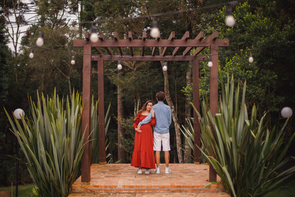 Fotografa Familia Curitiba - Gestante externo casal