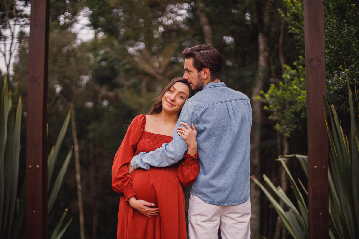 Fotografa Familia Curitiba - Gestante externo casal