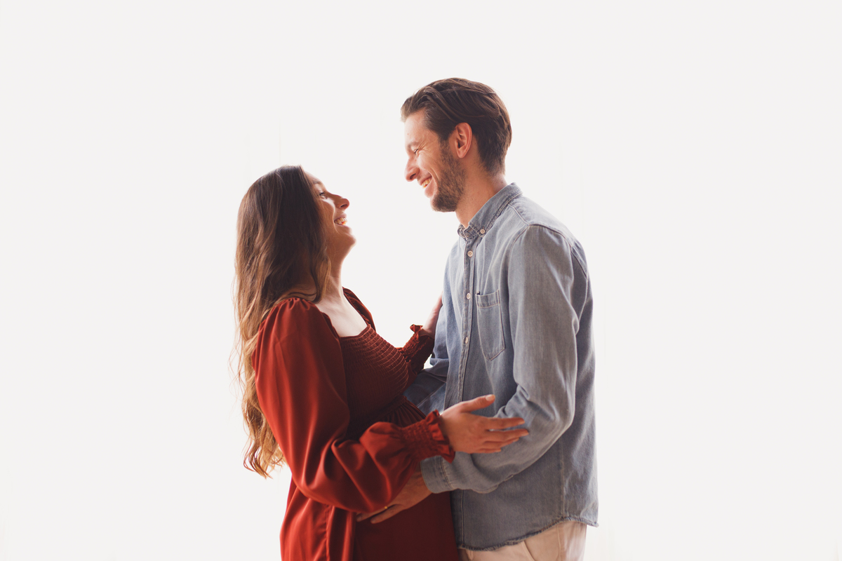 Fotografa Familia Curitiba - Gestante externo casal