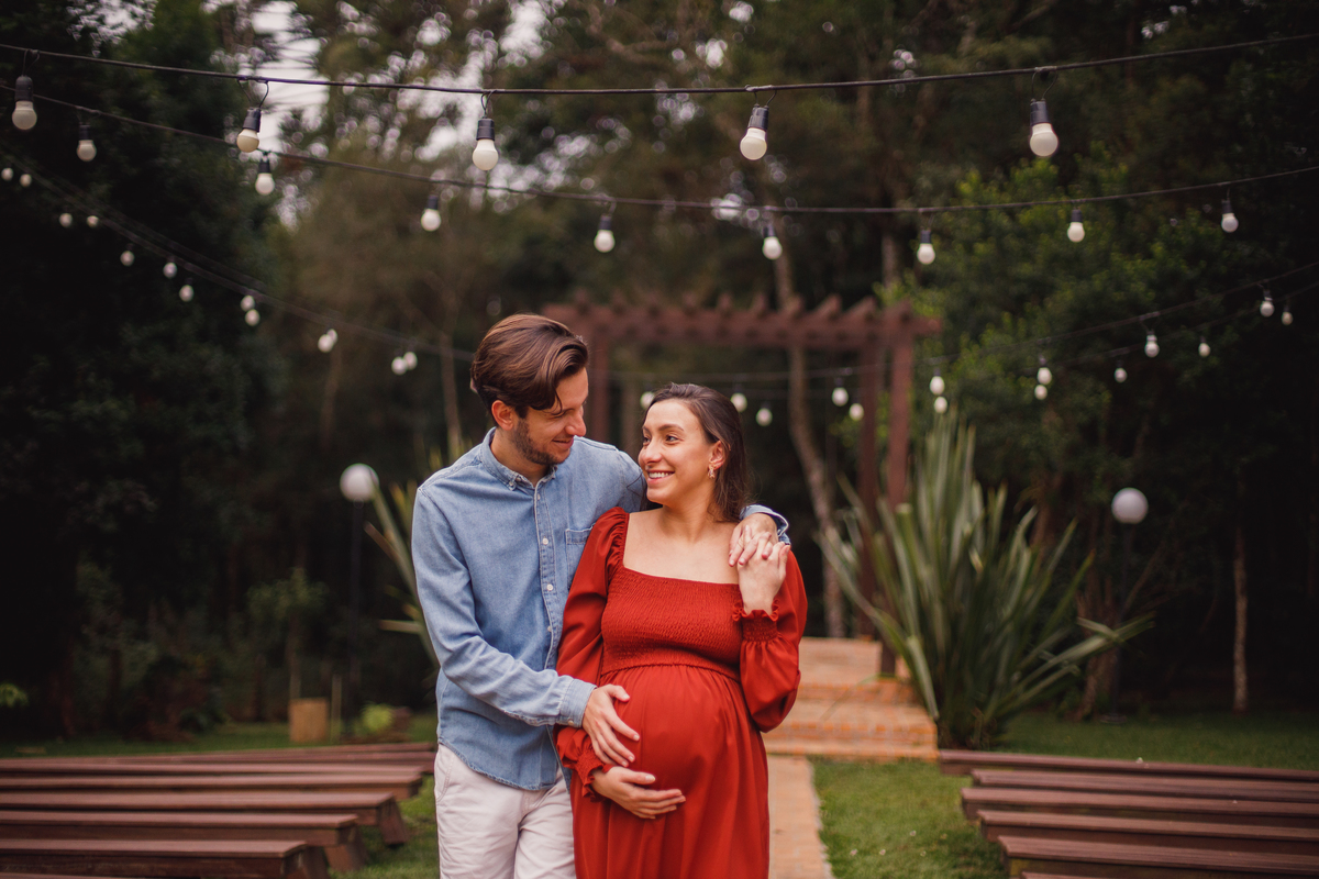 Fotografa Familia Curitiba - Gestante externo casal
