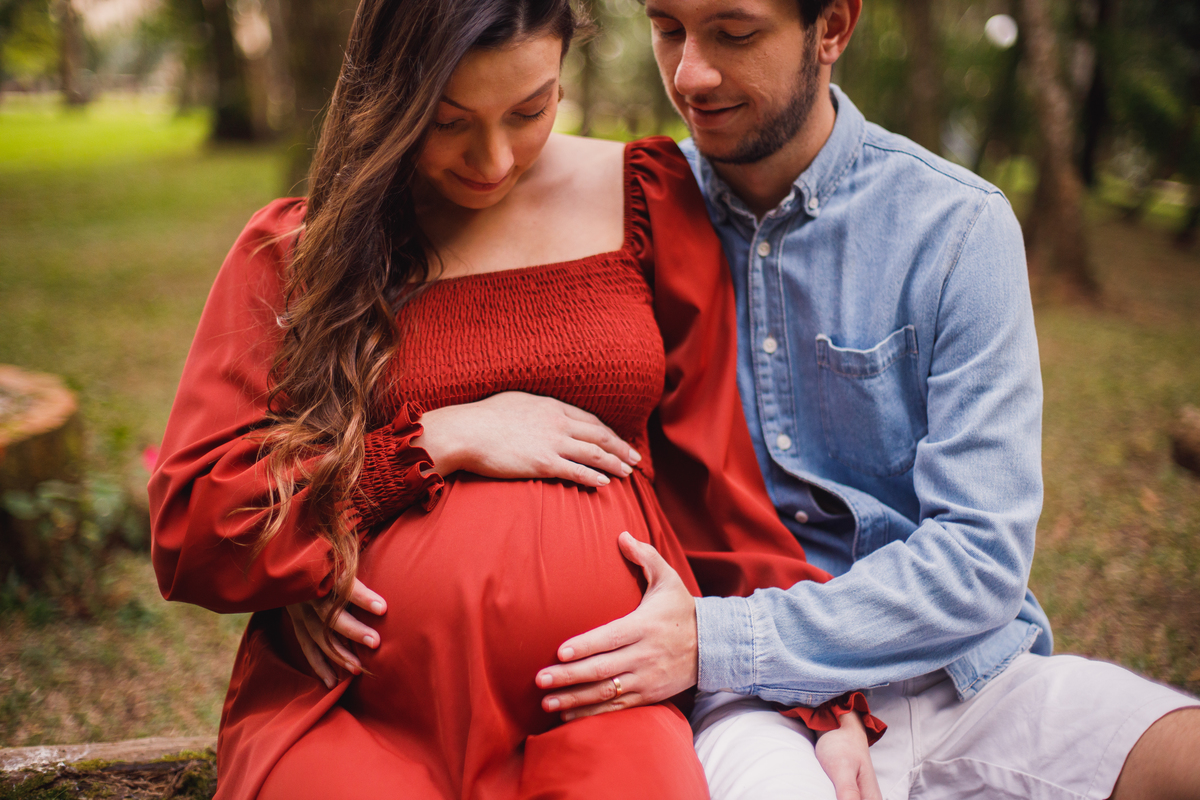 Fotografa Familia Curitiba - Gestante externo casal