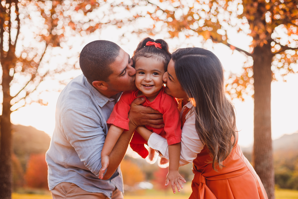Fotografa familia Curitiba - ensaio outono familia 