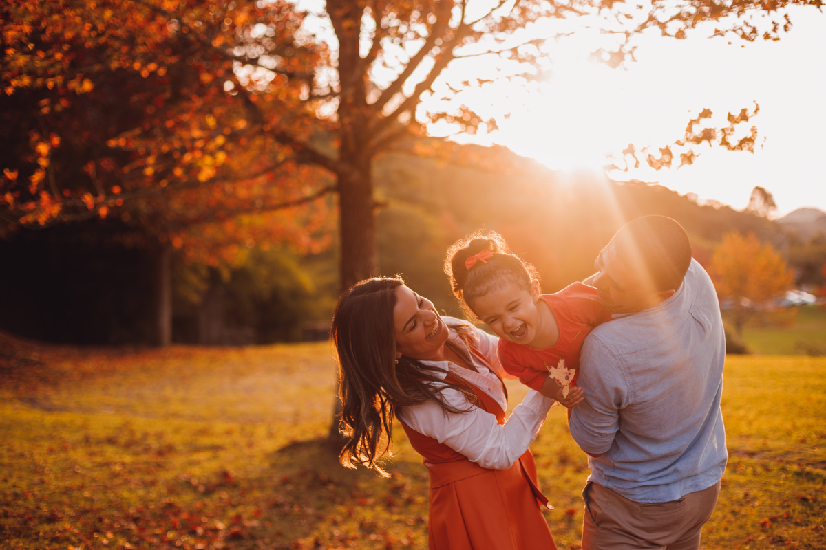 Fotografa familia Curitiba - ensaio outono familia 