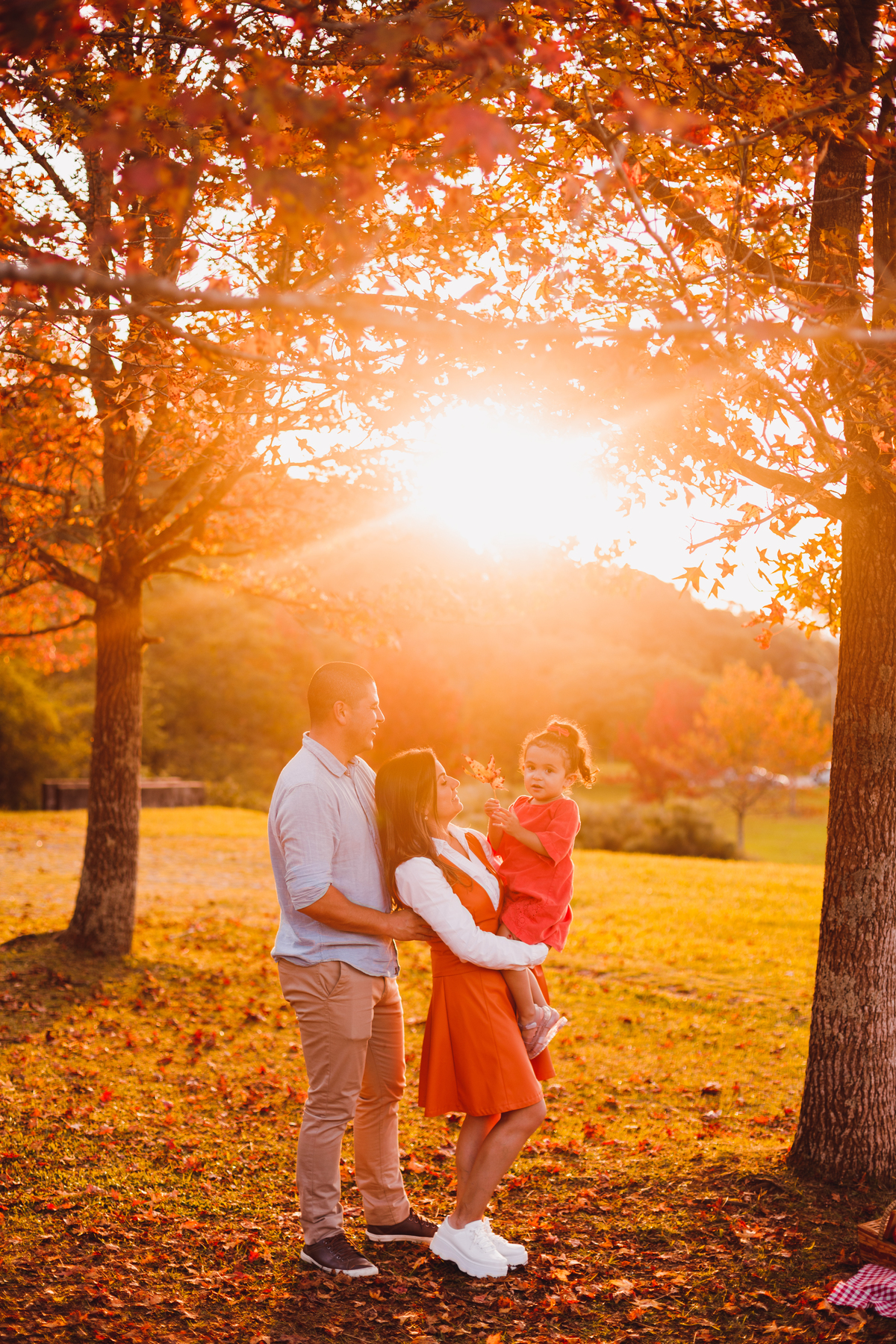 Fotografa familia Curitiba - ensaio outono familia 