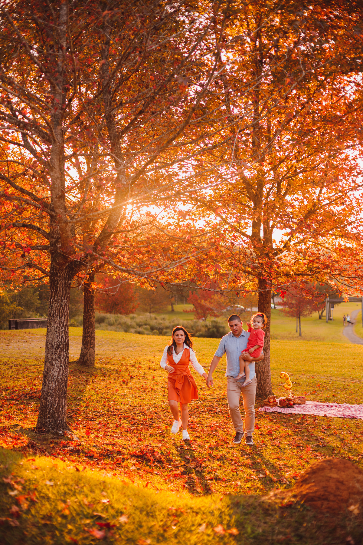 Fotografa familia Curitiba - ensaio outono familia 