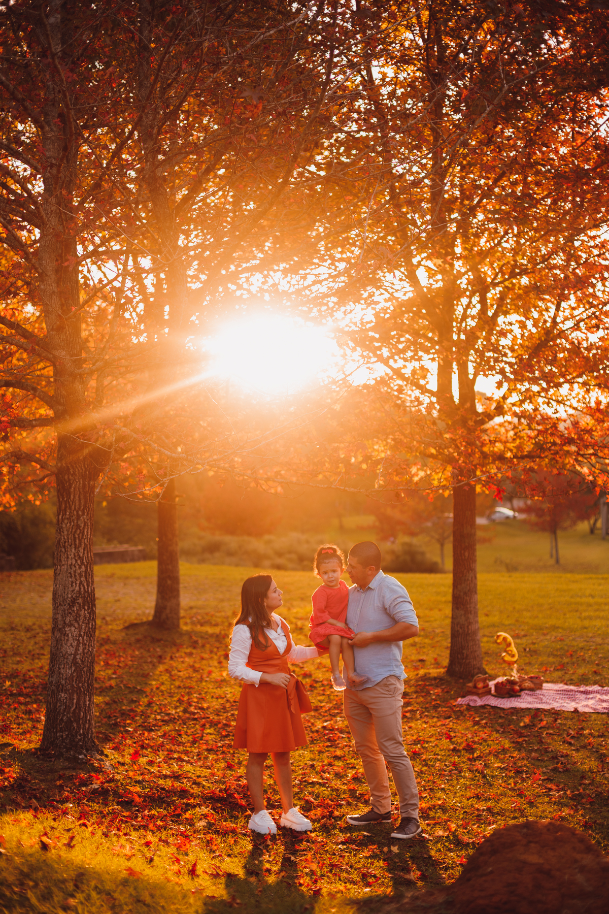 Fotografa familia Curitiba - ensaio outono familia 