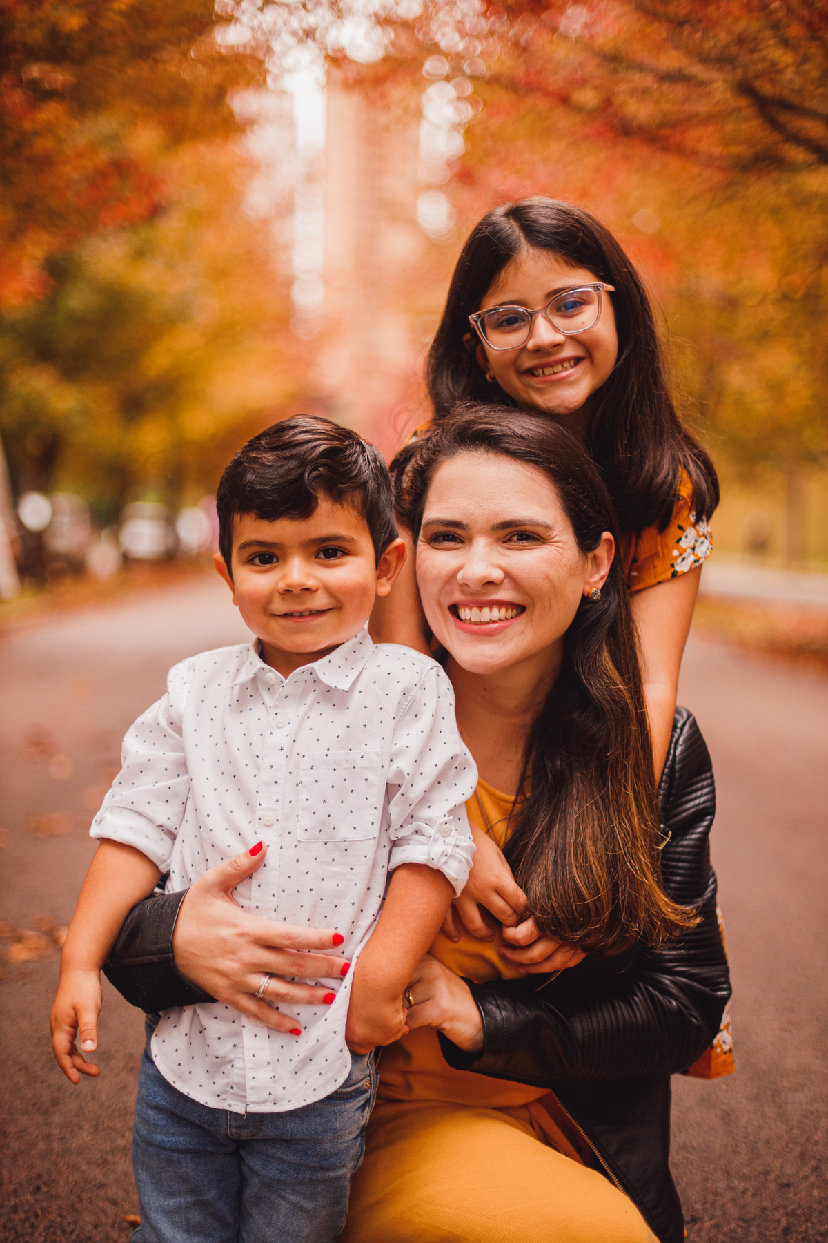 Fotografa familia Curitiba - ensaio externo de outono