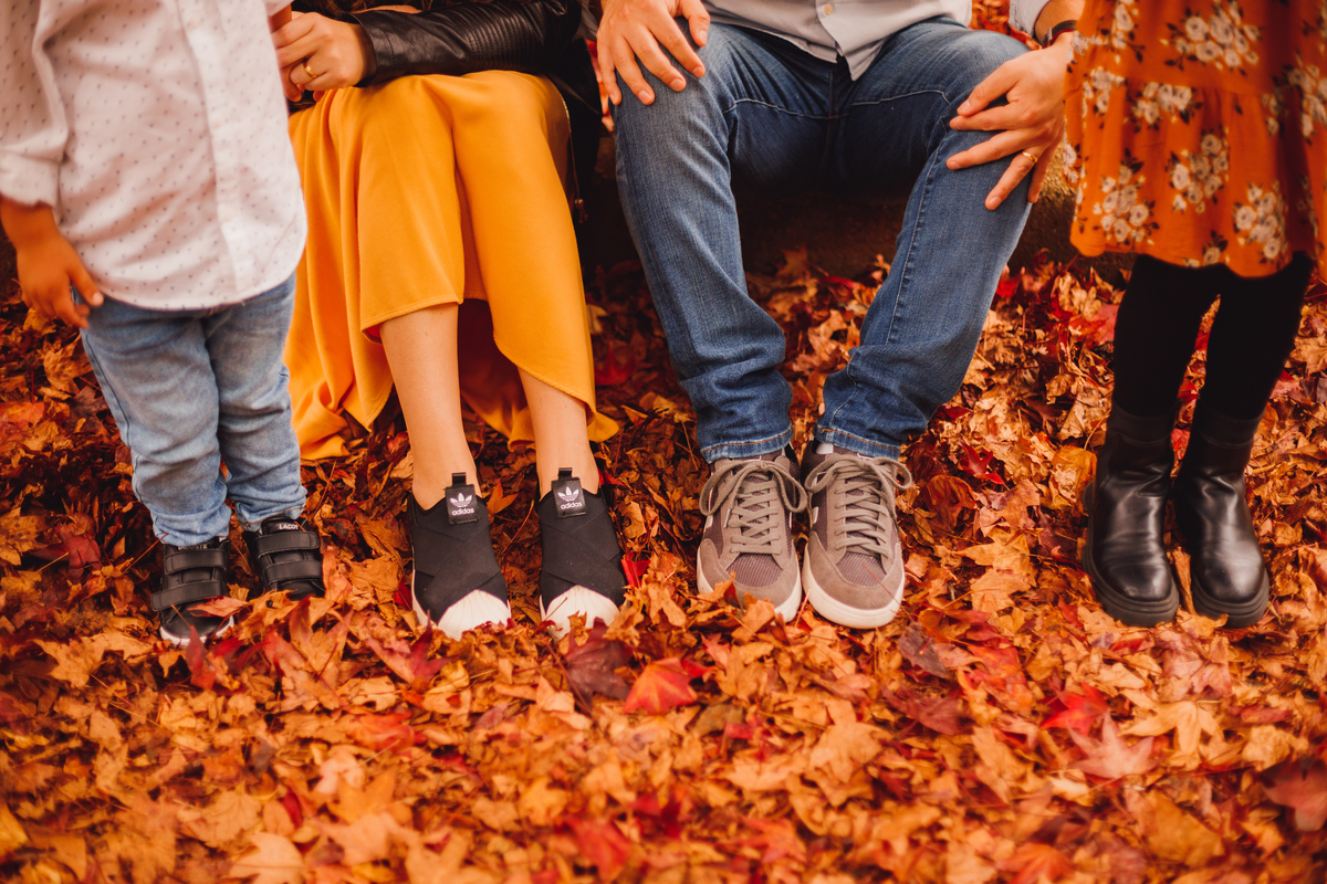 Fotografa familia Curitiba - ensaio externo de outono