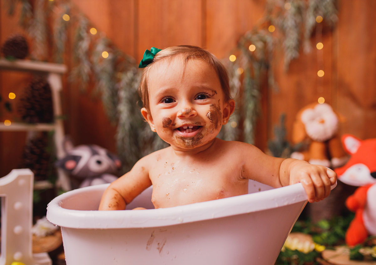 Fotografa familia curitiba - smash the cake 