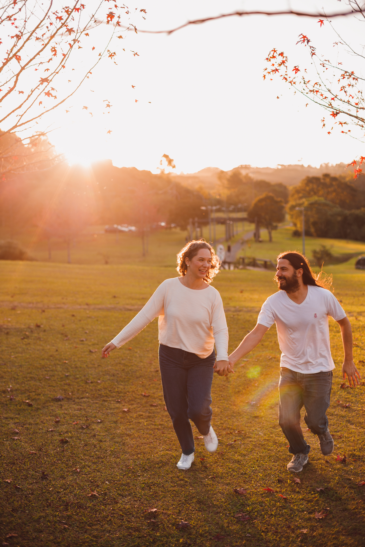 Fotografa familia Curitiba - Ensaio de outono externo