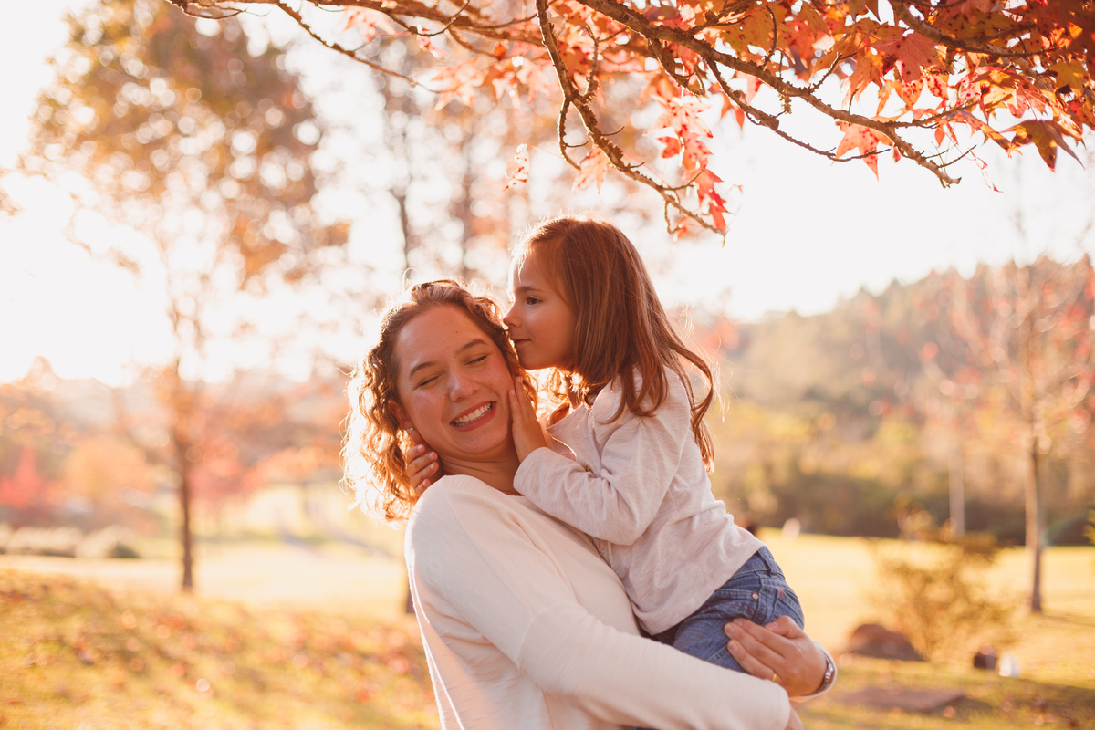 Fotografa familia Curitiba - Ensaio de outono externo