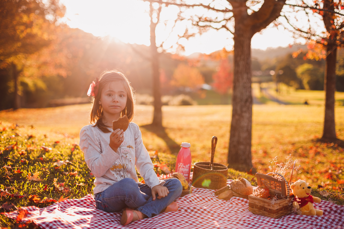 Fotografa familia Curitiba - Ensaio de outono externo