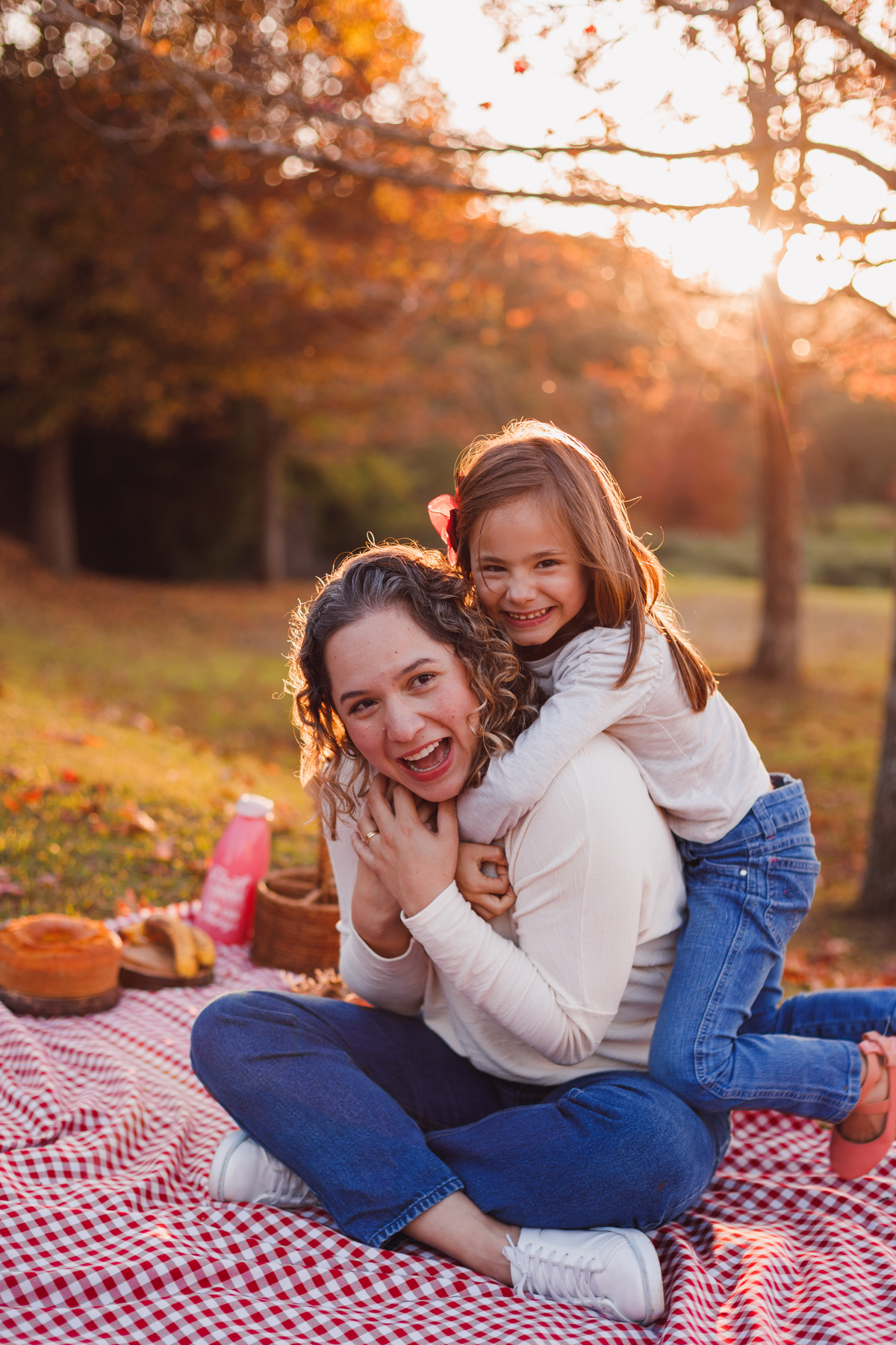 Fotografa familia Curitiba - Ensaio de outono externo