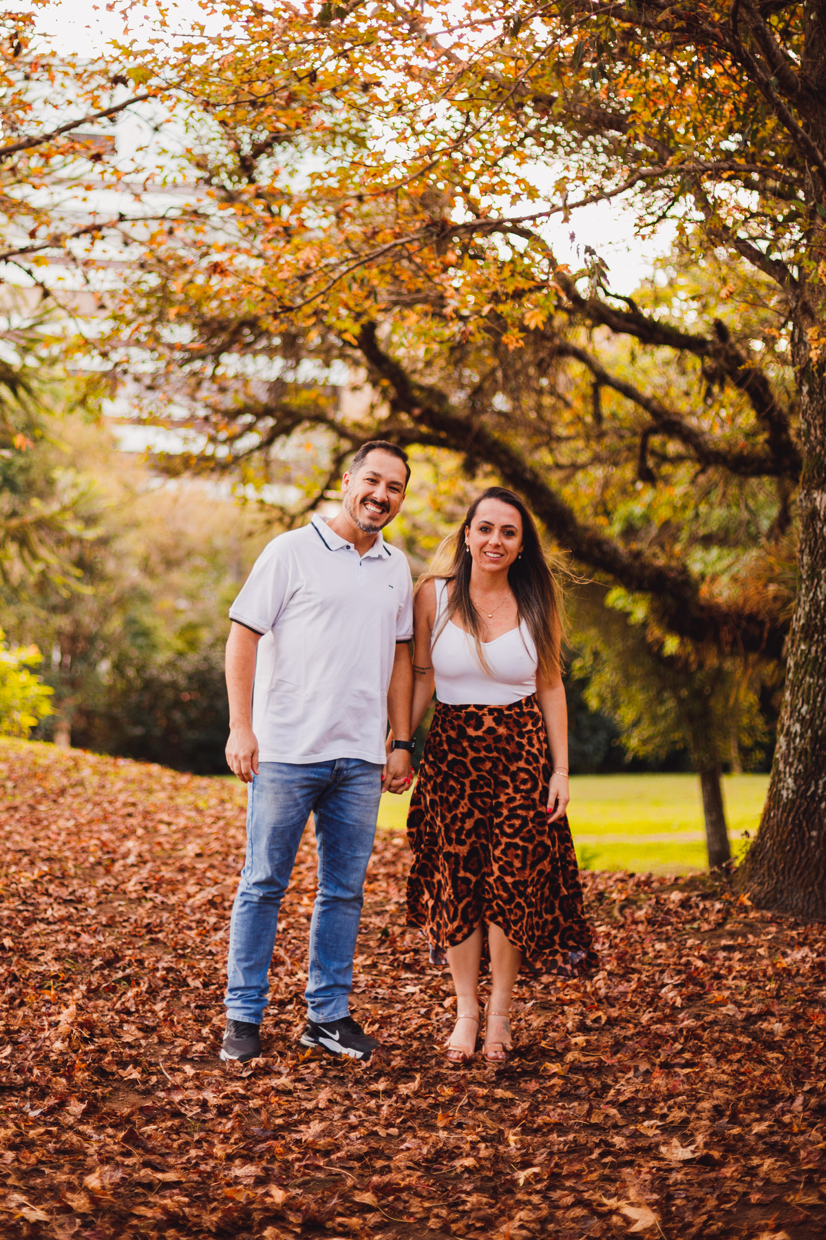 Fotografa familia Curitiba - ensaio revelação externo parque 