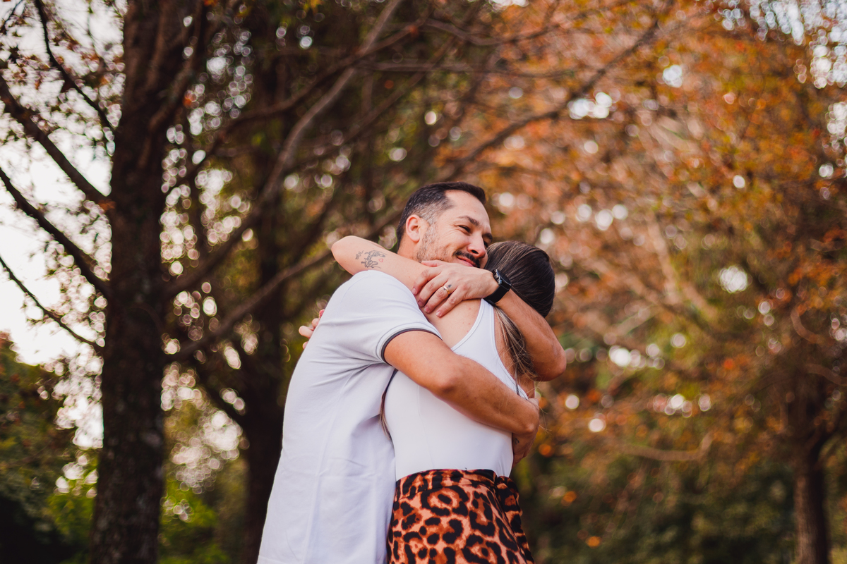 Fotografa familia Curitiba - ensaio revelação externo parque 