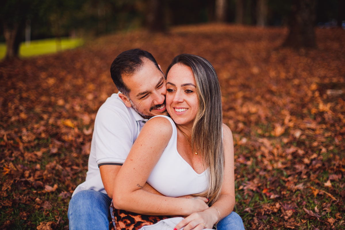 Fotografa familia Curitiba - ensaio revelação externo parque 