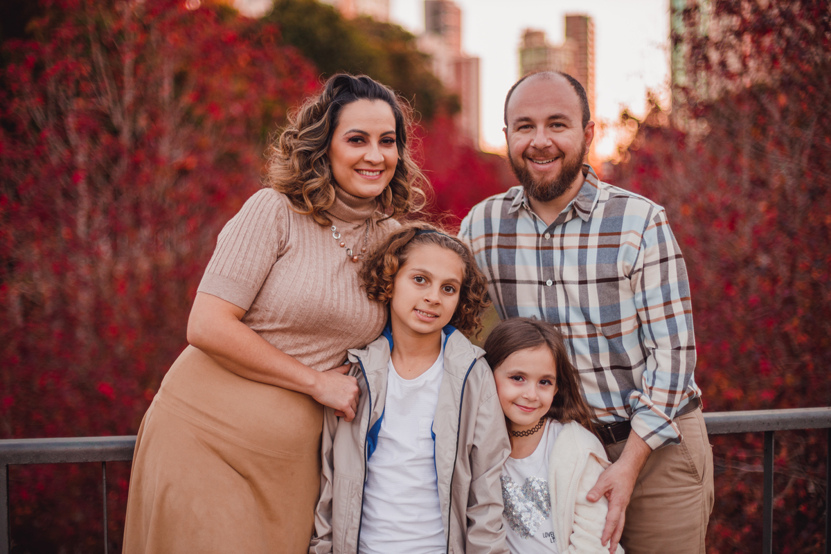 fotografa familia Curitiba - ensaio externo de outono de familia