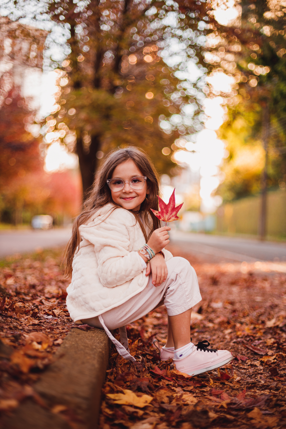 fotografa familia Curitiba - ensaio externo de outono de familia