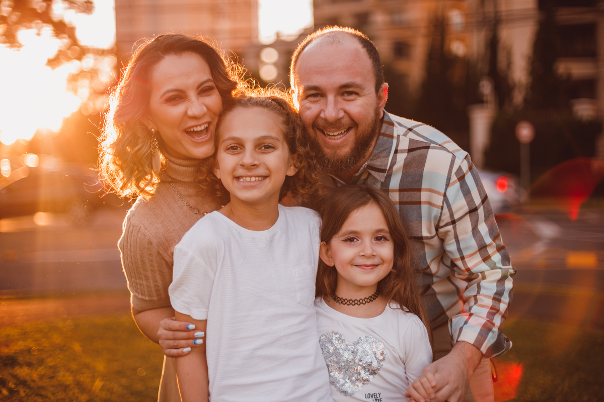 fotografa familia Curitiba - ensaio externo de outono de familia