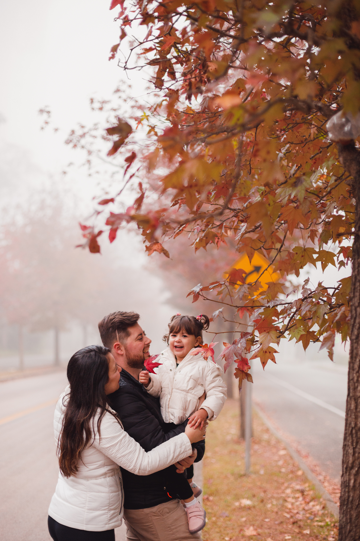 Fotografa familia Curitiba - Ensaio externo de outono em familia