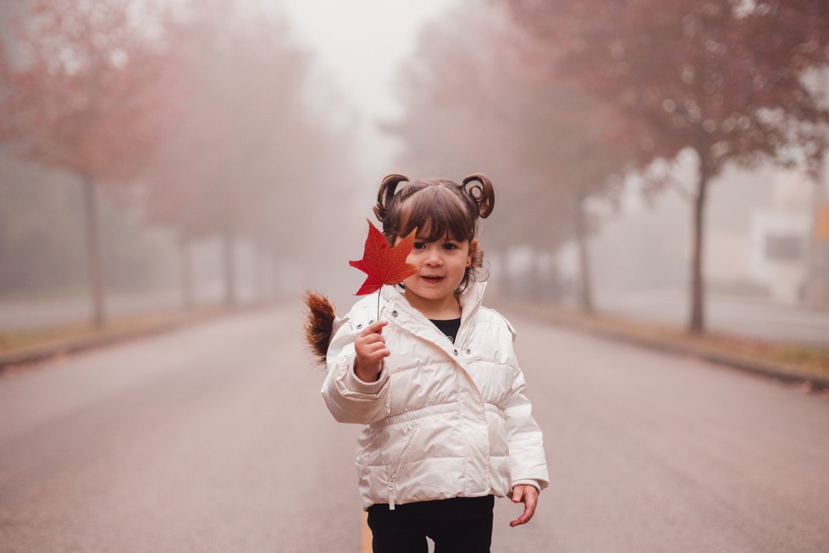 Fotografa familia Curitiba - Ensaio externo de outono em familia