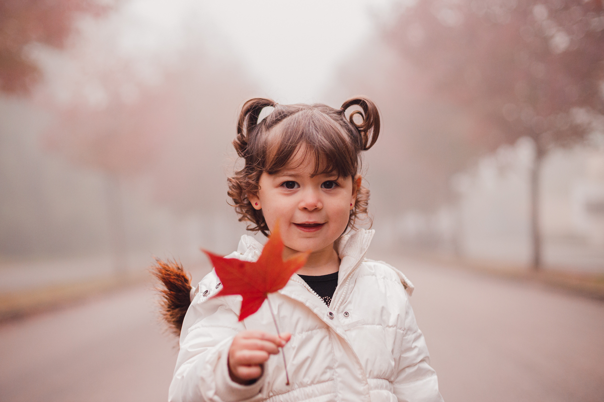 Fotografa familia Curitiba - Ensaio externo de outono em familia