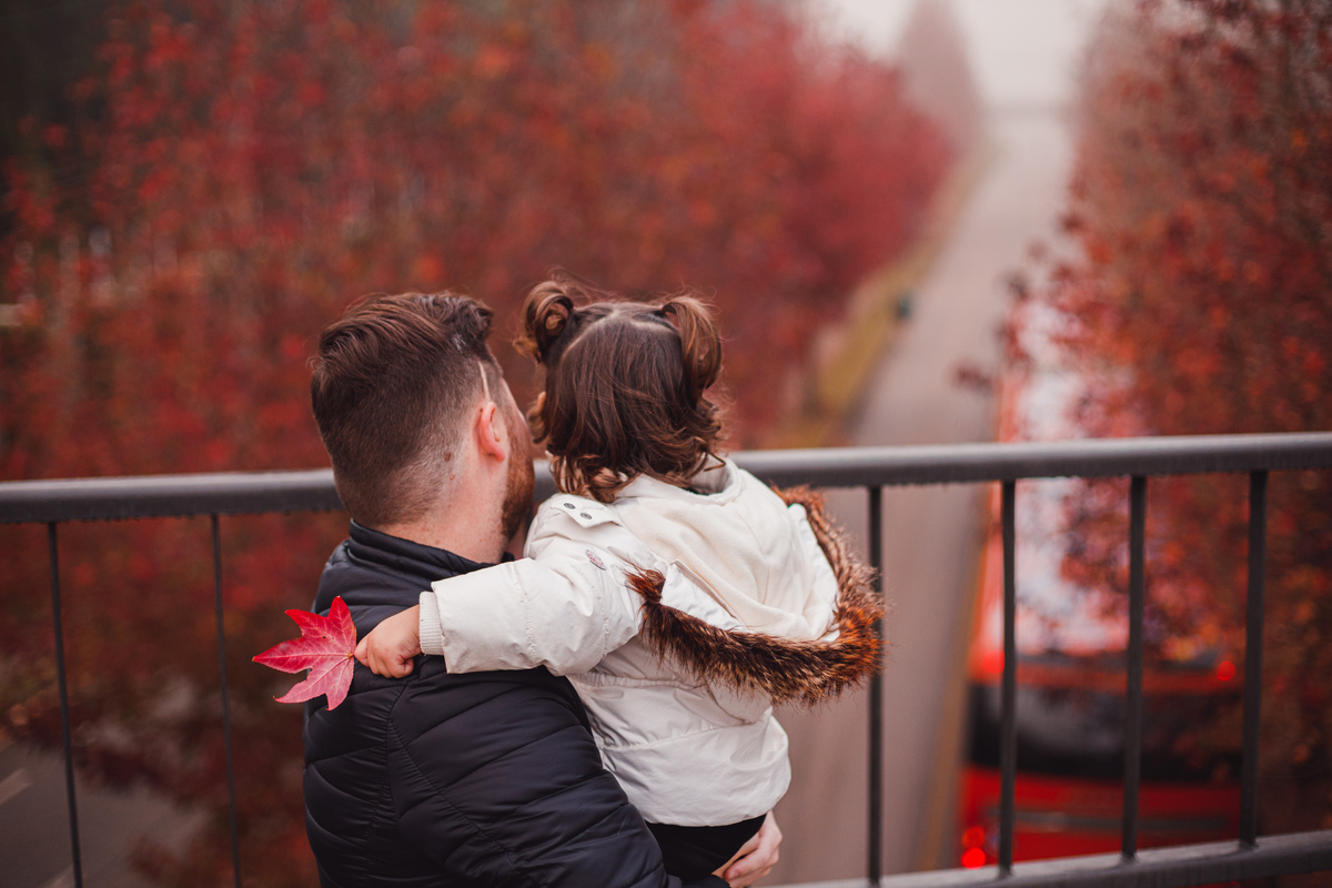 Fotografa familia Curitiba - Ensaio externo de outono em familia