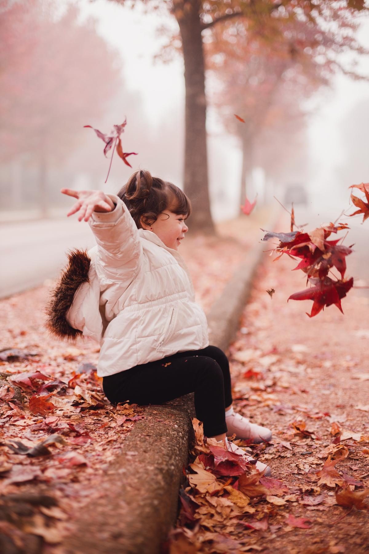 Fotografa familia Curitiba - Ensaio externo de outono em familia