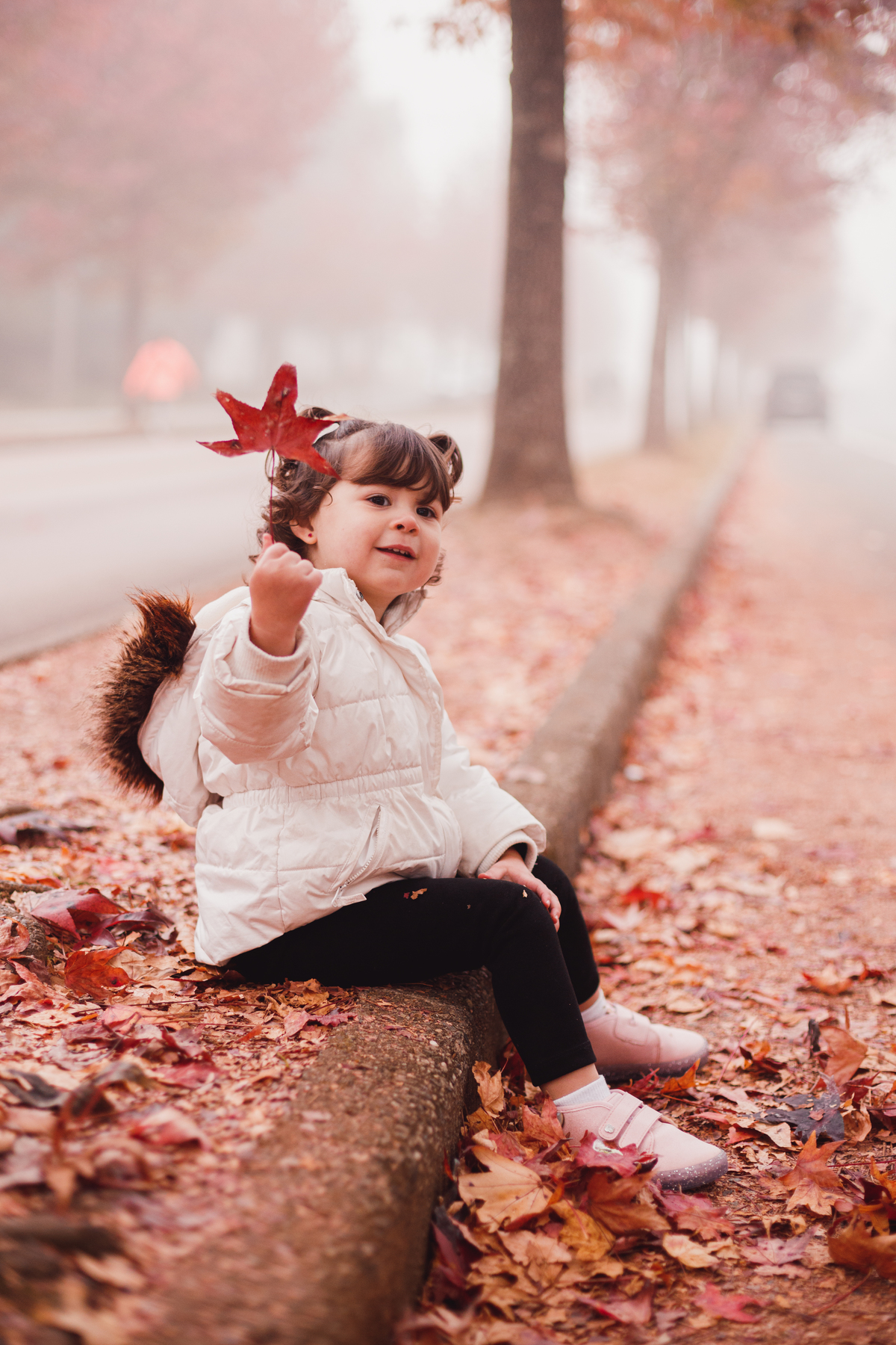 Fotografa familia Curitiba - Ensaio externo de outono em familia