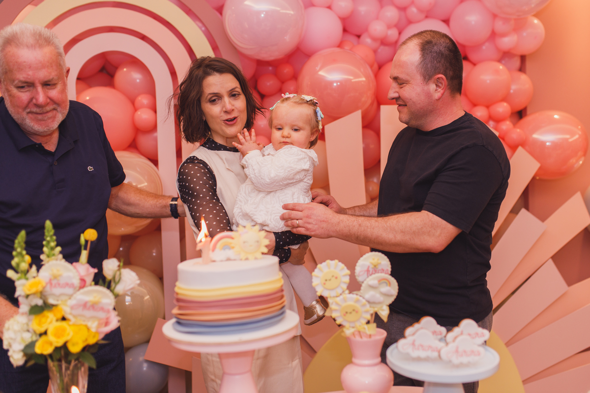 fotografa familia Curitiba - aniversário infantil menina 
