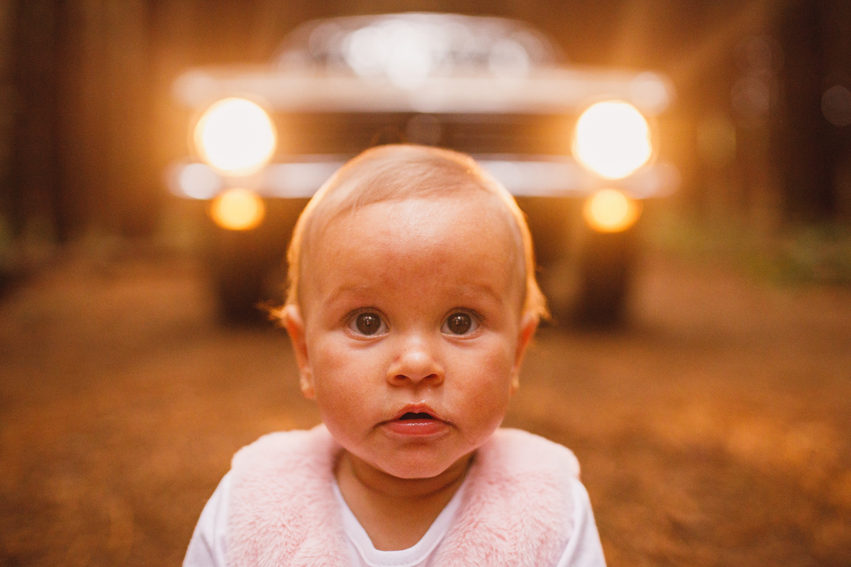 Fotografa familia curitiba - ensaio externo carro antigo