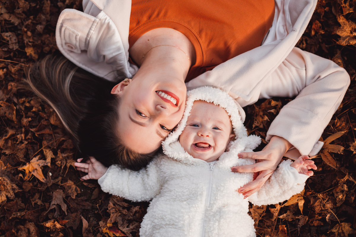 Fotografa familia Curitiba - ensaio externo de outono bebes