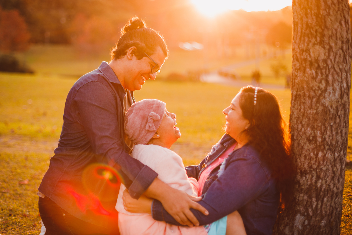 Fotografa familia Curitiba - ensaio de outono externo e familia